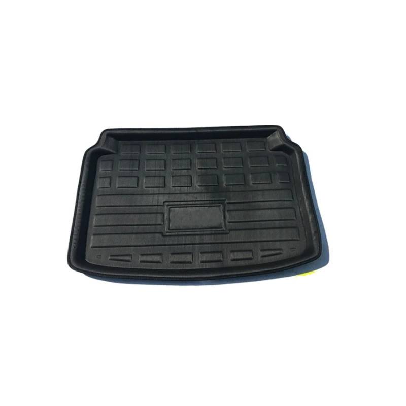 Kofferraumwanne Cargo Für VW Für Polo 9N Mk4 2002 2003 2004 2005 2006 2007 2008 2009 Auto Zubehör Hinten Stamm Matte Boden Fach Liner Teppich Auto Kofferraumschutzmatte von Eejghfwq