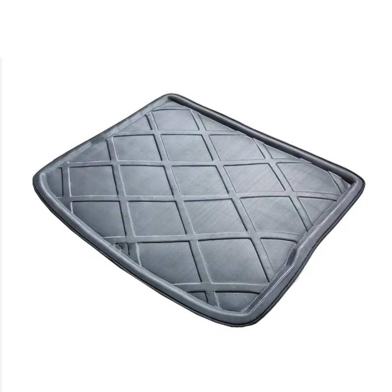 Kofferraumwanne Cargo Für VW Für Tiguan 2007-2016 Auto-Kofferraummatte Cargo-Liner Boot Floor Tray Teppich 3D Eva Zubehör Kofferraumschutzmatte von Eejghfwq