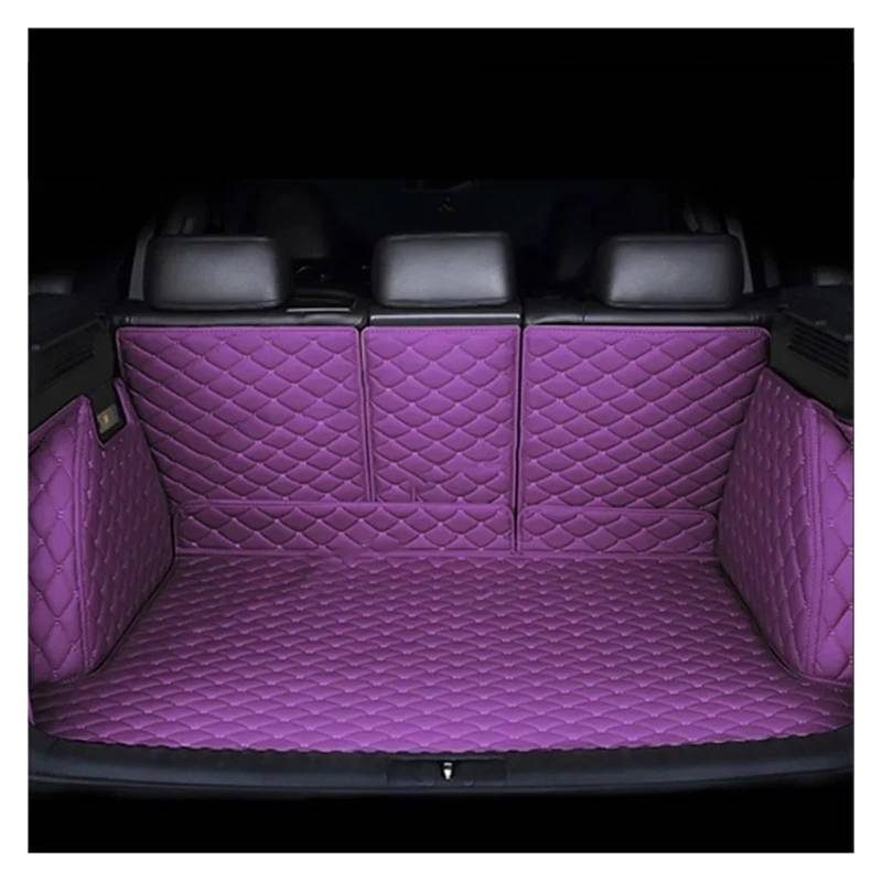 Kofferraumwanne Cargo Für X1 U11 U12 2023 2024 2025 Kofferraummatte Schmutzabweisende Vollständig Umgebene Kofferraummatte Laderaumwanne Autozubehör Kofferraumschutzmatte(Purple9) von Eejghfwq