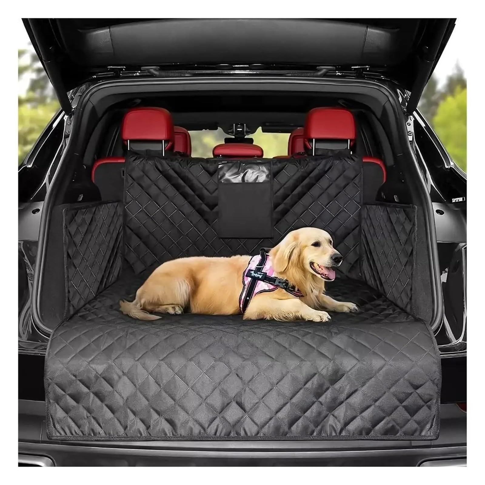 Kofferraumwanne Cargo Hund Autositzbezug Plane Wasserdicht Anti-schmutzig Auto Kofferraum Sitz Matte Pet Carriers Schutzkissen Kofferraumschutzmatte Kofferraumwanne Cargo Hund Autositzbezug Plane Wasserdicht Anti-schmutzig Auto Kofferraum Sitz Matte Pet Carriers Schutzkissen Kofferraumschutzmatte von Eejghfwq