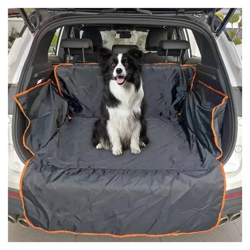 Kofferraumwanne Cargo wasserdichte Haustier-Laderaumabdeckung SUV-Laderaumauskleidung Für Hunde Hundesitzbezugmatte Für SUVs Limousinen Vans Autozubehör Kofferraumschutzmatte von Eejghfwq