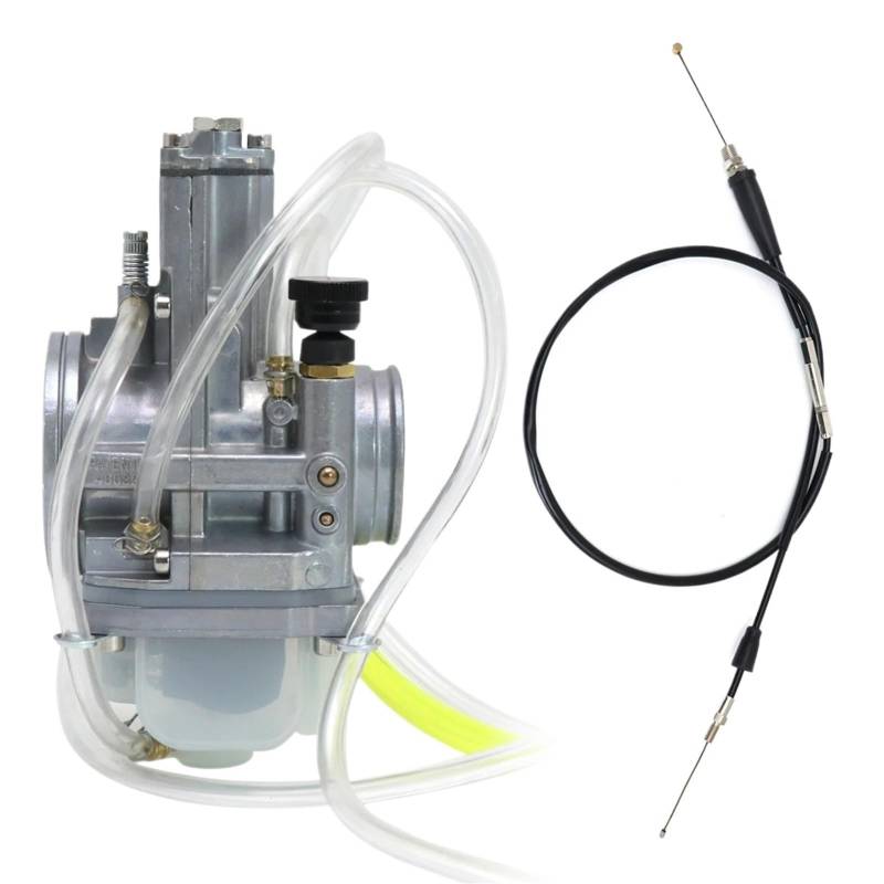 Motorrad Vergaser Für CRF250R 2002 2003 2004 2005 2006 2007 2008 2009 2-Takt-Vergaser Mit Kabel Vergaser(36mm) von Eejghfwq