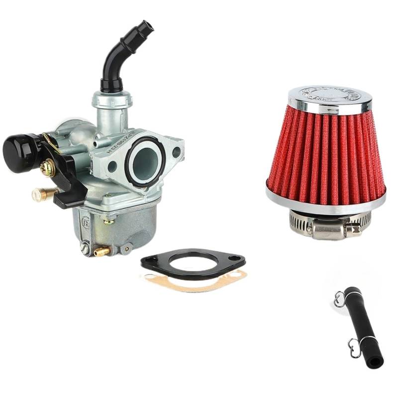 Motorrad Vergaser Für PZ19 19mm Universal Vergaser Vergaser Luftfilter Kit Für 50cc 70cc 90cc 110cc125cc Für ATV 4 Wheeler Motorrad Vergaser(19-Air Filter) von Eejghfwq