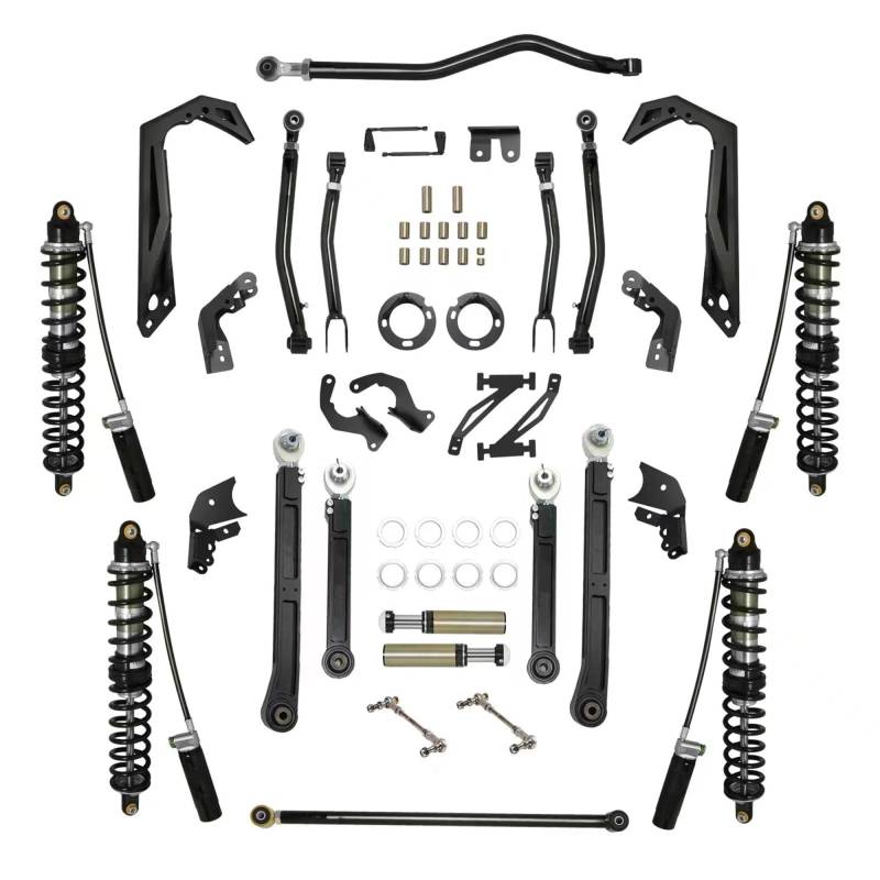 Stoßdämpfer Autos Für Jeep Für Gladiator JT 2019-UP Querlenker Vorne Hinten Stoßdämpfer Track Bar Sway Bar Link 6 Zoll Suspension Lift Kits Stoßdämpferaufhängung von Eejghfwq