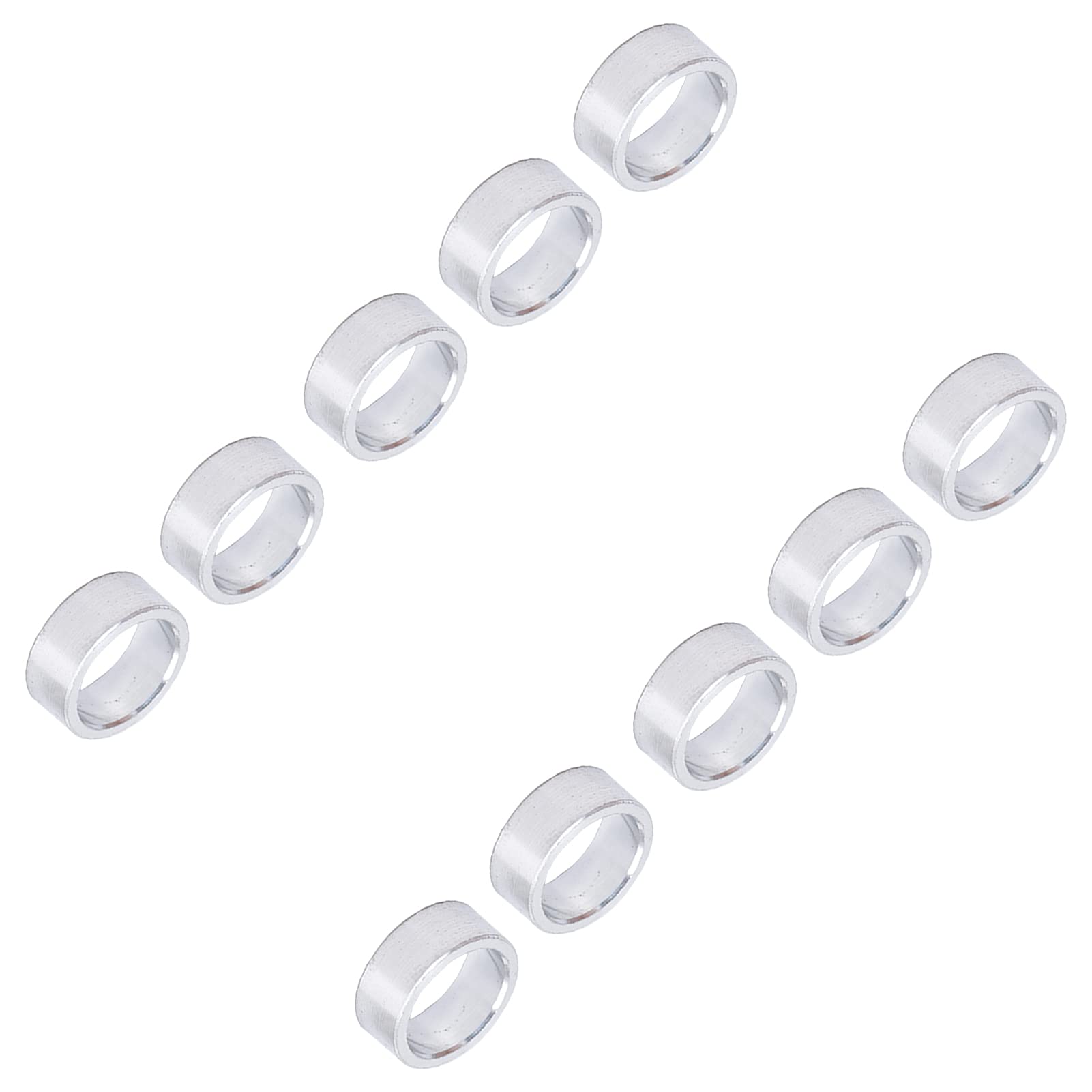 Eeneme 10pcs Aluminiumlegierung Unbeougde Spacer -Abstandshalter, 10 Mm Durchmesser, Unterstützung für Strukturelle Zwecke (4mm) von Eeneme