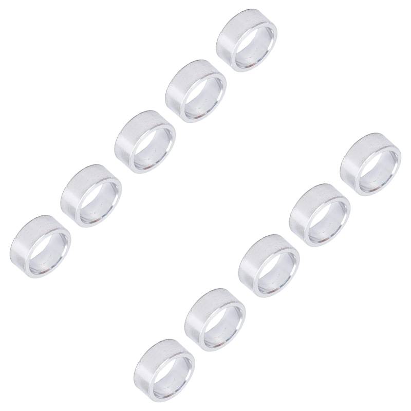 Eeneme 10pcs Aluminiumlegierung Unbeougde Spacer -Abstandshalter, 10 Mm Durchmesser, Unterstützung für Strukturelle Zwecke (4mm) von Eeneme