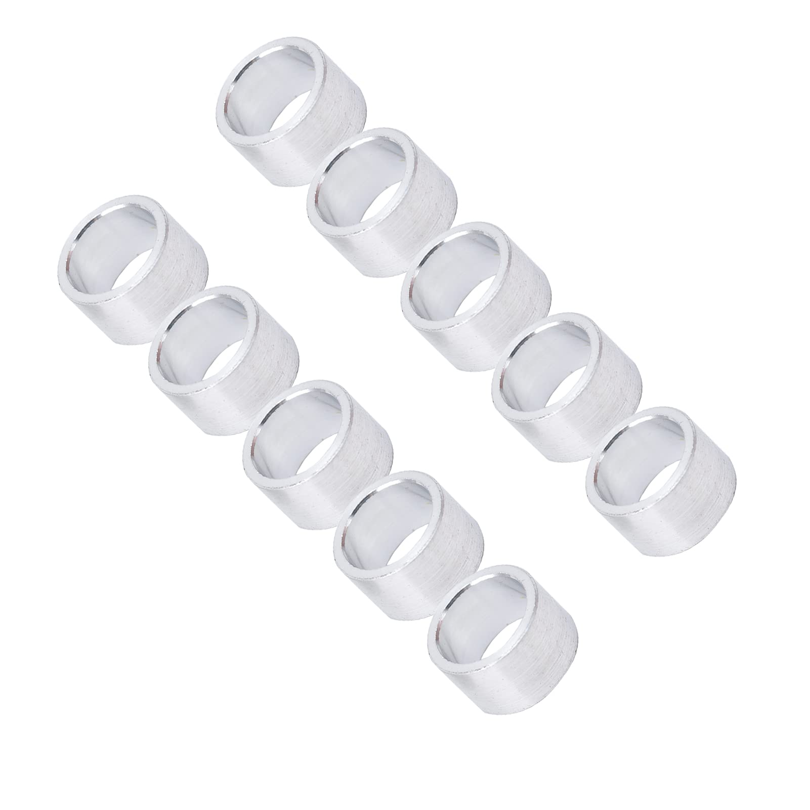 Eeneme 10pcs Aluminiumlegierung Unbeougde Spacer -Abstandshalter, 10 Mm Durchmesser, Unterstützung für Strukturelle Zwecke (6 mm) von Eeneme