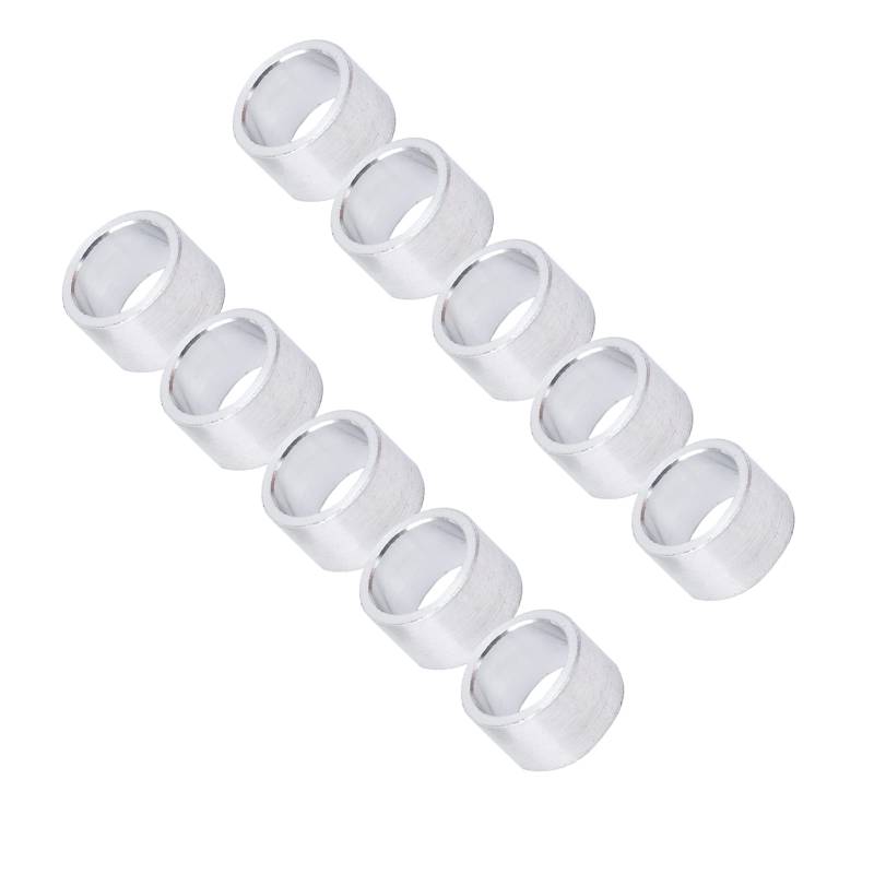 Eeneme 10pcs Aluminiumlegierung Unbeougde Spacer -Abstandshalter, 10 Mm Durchmesser, Unterstützung für Strukturelle Zwecke (6 mm) von Eeneme