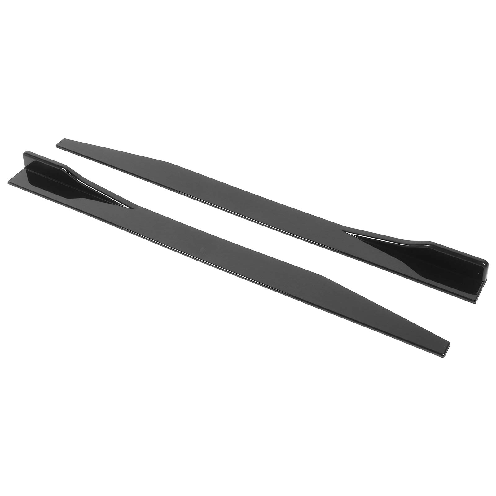 Universal Glossy Black Car Side Rock Splitter Lip Winglet Diffusor mit Hochwertigem Polypropylen, 120 Cm/47,2 Zoll, für eine Verbesserte Aerodynamik Universal Glossy Black Car Side Rock Splitter Lip Winglet Diffusor mit Hochwertigem Polypropylen, 120 Cm/47,2 Zoll, für eine Verbesserte Aerodynamik von Eeneme
