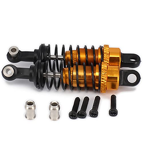 Eeuye 2 StüCke öL Einstellbare 65Mm StoßDäMpfer DäMpfer für Rc Auto 1/18 A959 A969 A979 K929, Gelb Eeuye 2 StüCke öL Einstellbare 65Mm StoßDäMpfer DäMpfer für Rc Auto 1/18 A959 A969 A979 K929, Gelb von Eeuye