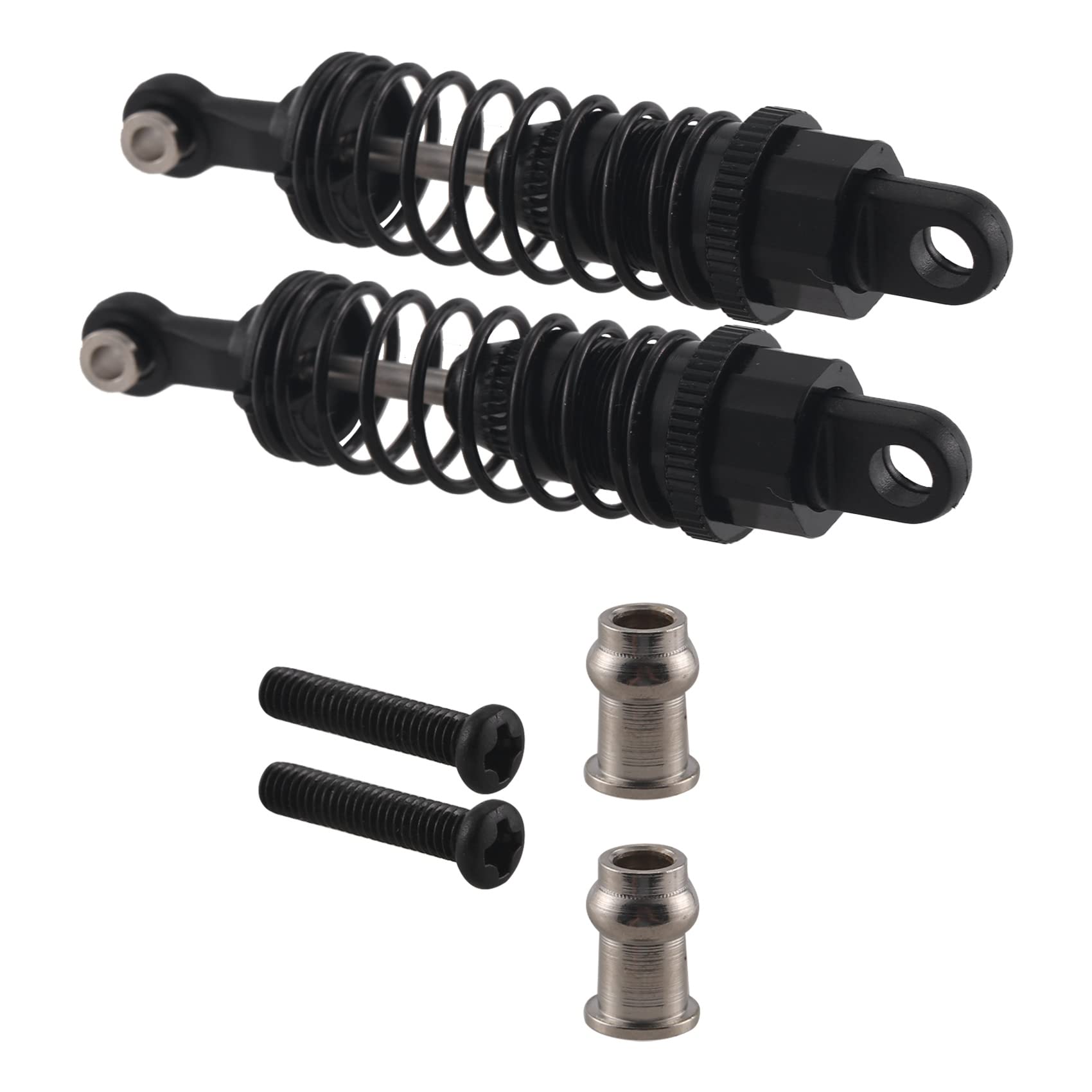 Eeuye 2 StüCke öL Einstellbare 65Mm StoßDäMpfer DäMpfer für Rc Auto 1/18 A959 A969 A979 K929, Schwarz Eeuye 2 StüCke öL Einstellbare 65Mm StoßDäMpfer DäMpfer für Rc Auto 1/18 A959 A969 A979 K929, Schwarz von Eeuye