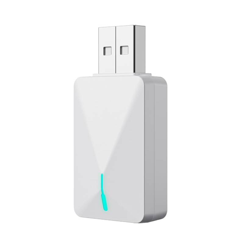 Eeuye Mini U3 Smart Box Kabelloses CarPlay Direktes Plug-in Dual-Use Android Auto Plug & Play OTA Online-Upgrade Automatische Verbindung,A von Eeuye