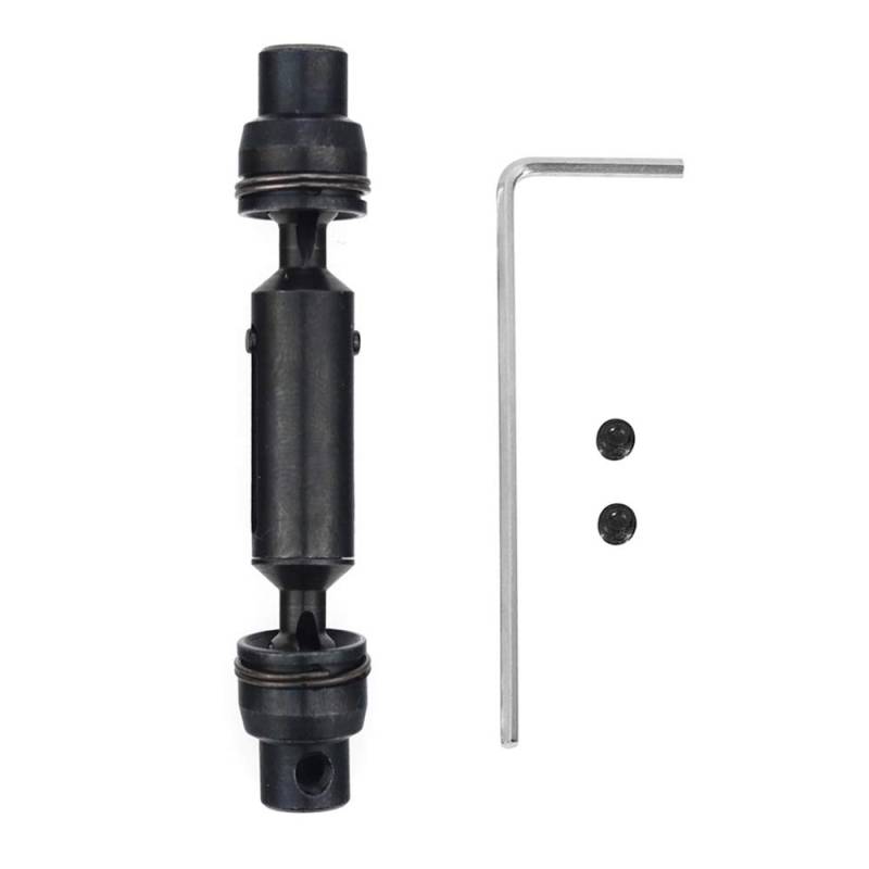 Eeuye Upgrade der CVD Antrieb Welle Aus Metall für D12 C24 C34 B14 B24 B16 B36 MN D90 MN99S RC Auto Teile ZubehöR, Schwarz von Eeuye