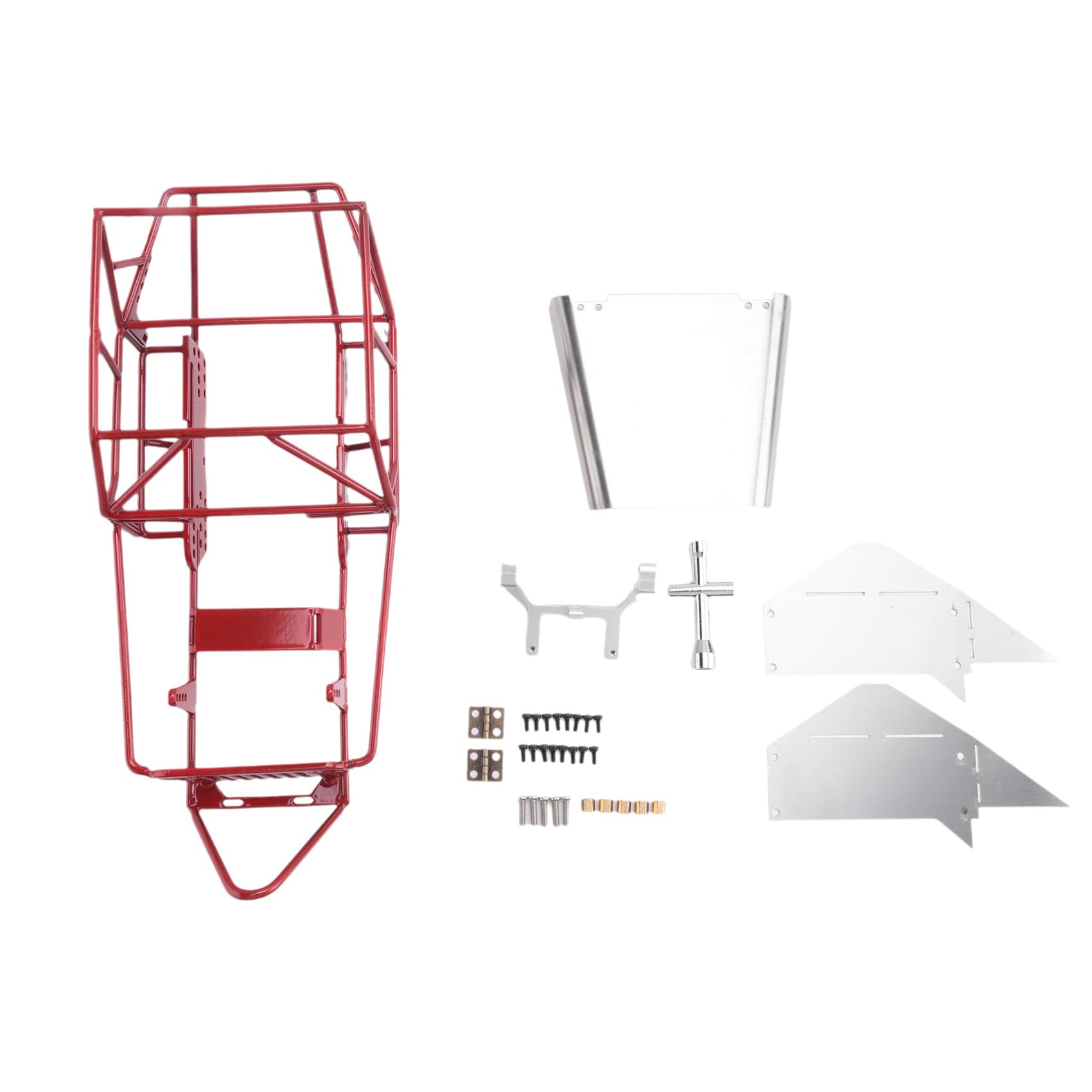 Eeuye Voll Rohr Rahmen Metall Chassis Metall KöRper ÜBerroll KäFig für C14 C24 C24-1 1/16 RC Auto Upgrade Teile, Rot Eeuye Voll Rohr Rahmen Metall Chassis Metall KöRper ÜBerroll KäFig für C14 C24 C24-1 1/16 RC Auto Upgrade Teile, Rot von Eeuye