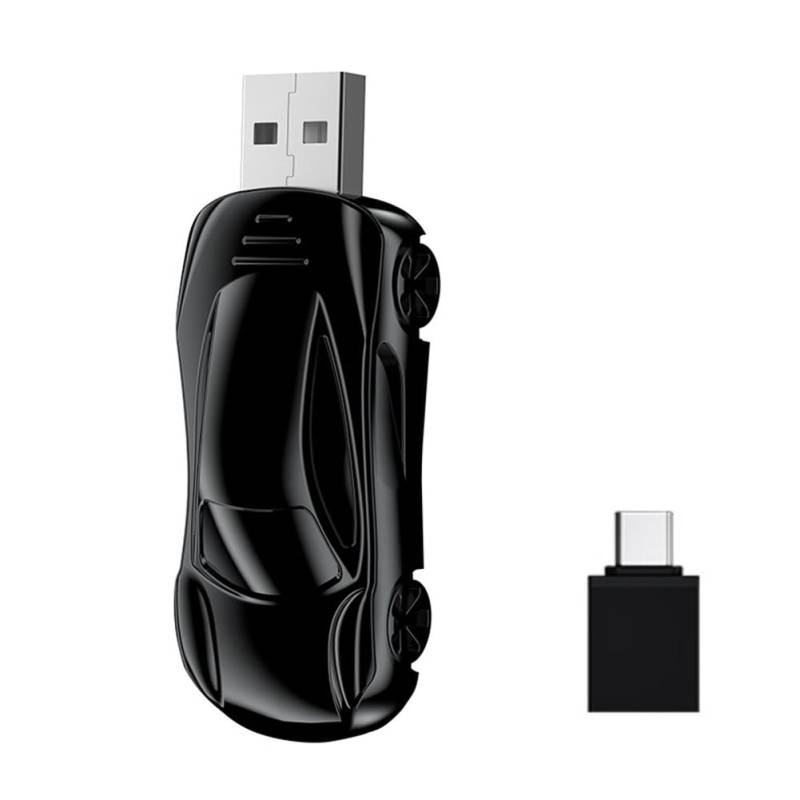 Eeuye Wireless-Carplay-Android-Auto-Adapter 2-In-1 USB-Typ-C-Wireless-Car-Adapter: Konvertiere Kabelgebundenes Android Auto in Drahtloses Android Auto. von Eeuye