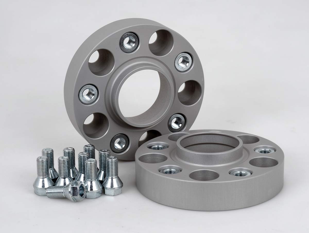 Spurverbreiterung Aluminium 2 Stück (25 mm pro Scheibe / 50 mm pro Achse) inkl. TÜV-Teilegutachten & ABE von Eibach