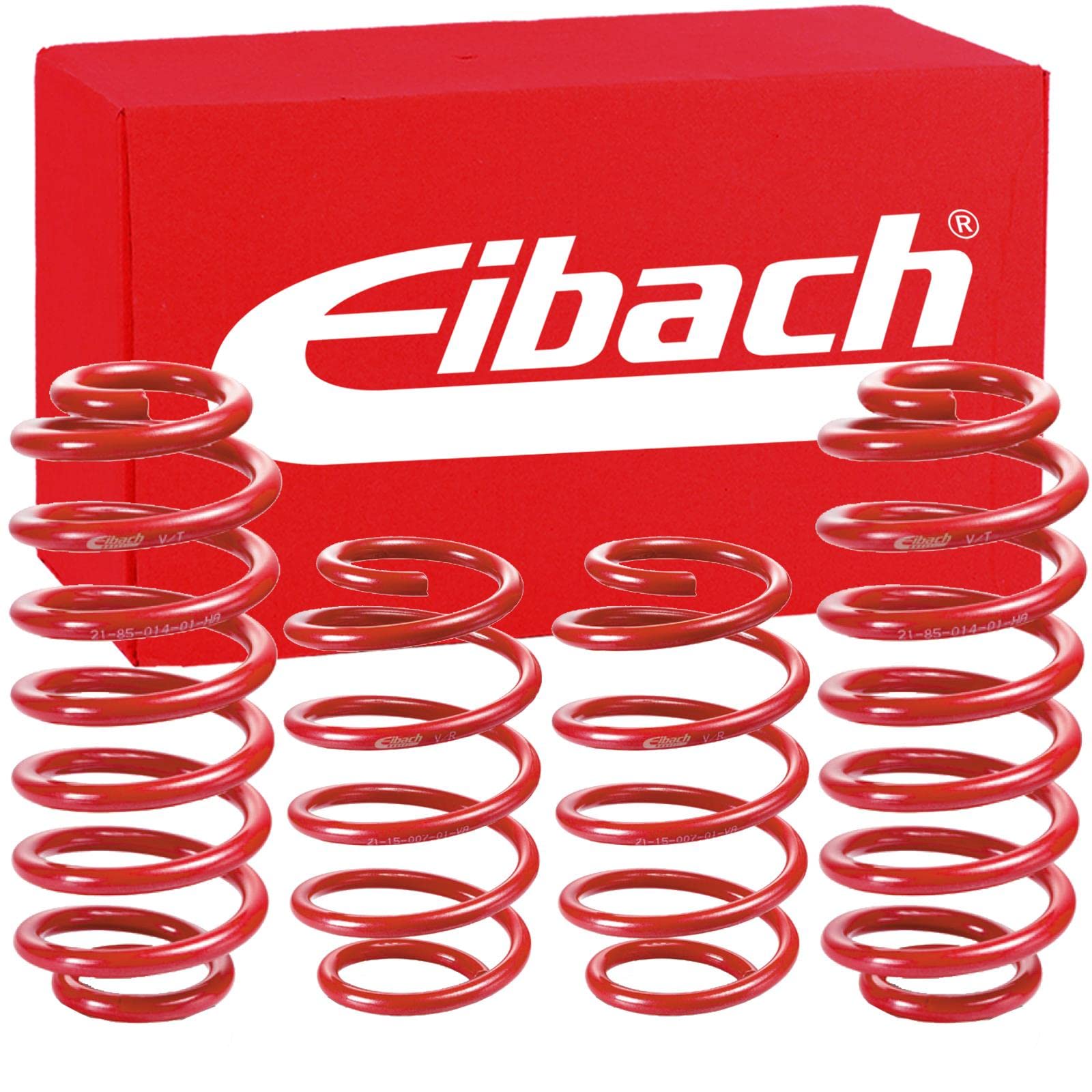eibach E20-15-021-04-22 Tieferlegungsfedern Sportline| Federn für Vorderachse + Hinterachse von Eibach