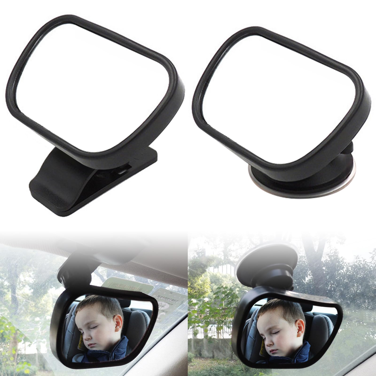 RüCkspiegel Baby Auto, Eiflayn 2 StüCk Spiegel Auto Baby RüCkbank, Baby Spiegel Auto, RüCkspiegel Baby Auto, 360° Schwenkbar Auto-RüCksitzspiegel Baby, Shatterproof Spiegel Auto Baby, FüR Meisten Auto RüCkspiegel Baby Auto, Eiflayn 2 StüCk Spiegel Auto Baby RüCkbank, Baby Spiegel Auto, RüCkspiegel Baby Auto, 360° Schwenkbar Auto-RüCksitzspiegel Baby, Shatterproof Spiegel Auto Baby, FüR Meisten Auto von Eiflayn