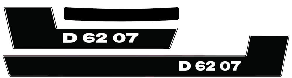 Deutz Aufkleber für Traktor D6207 Logo Emblem Sticker Label Deutz Aufkleber für Traktor D6207 Logo Emblem Sticker Label von Eil Bulldog Versand