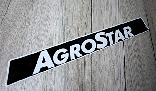 Deutz Traktor Agrostar Motorhaube Aufkleber Emblem Sticker Label von Eil Bulldog Versand