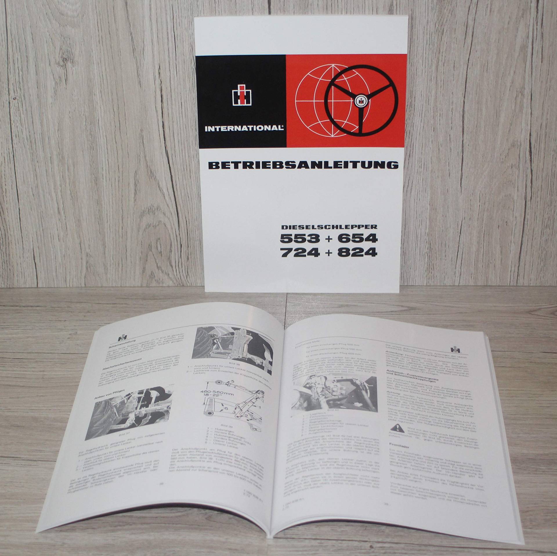IHC Betriebsanleitung Bedienungsanleitung Traktor 553 654 724 824 IHC Betriebsanleitung Bedienungsanleitung Traktor 553 654 724 824 von Eil Bulldog Versand