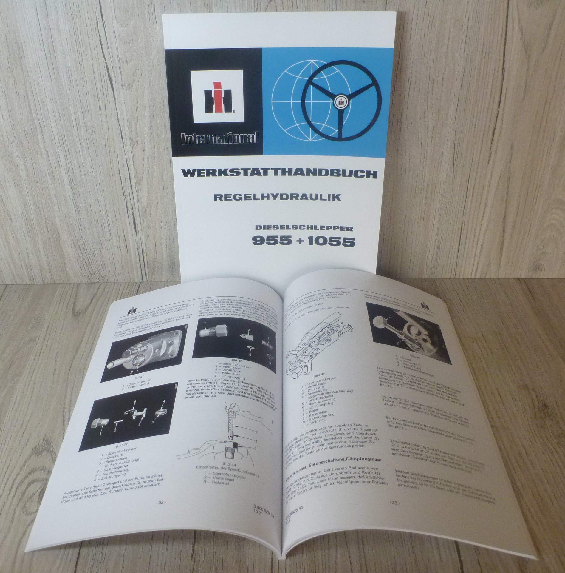 IHC Werkstatthandbuch Regelhydraulik Traktor 955 1055 IHC Werkstatthandbuch Regelhydraulik Traktor 955 1055 von Eil Bulldog Versand