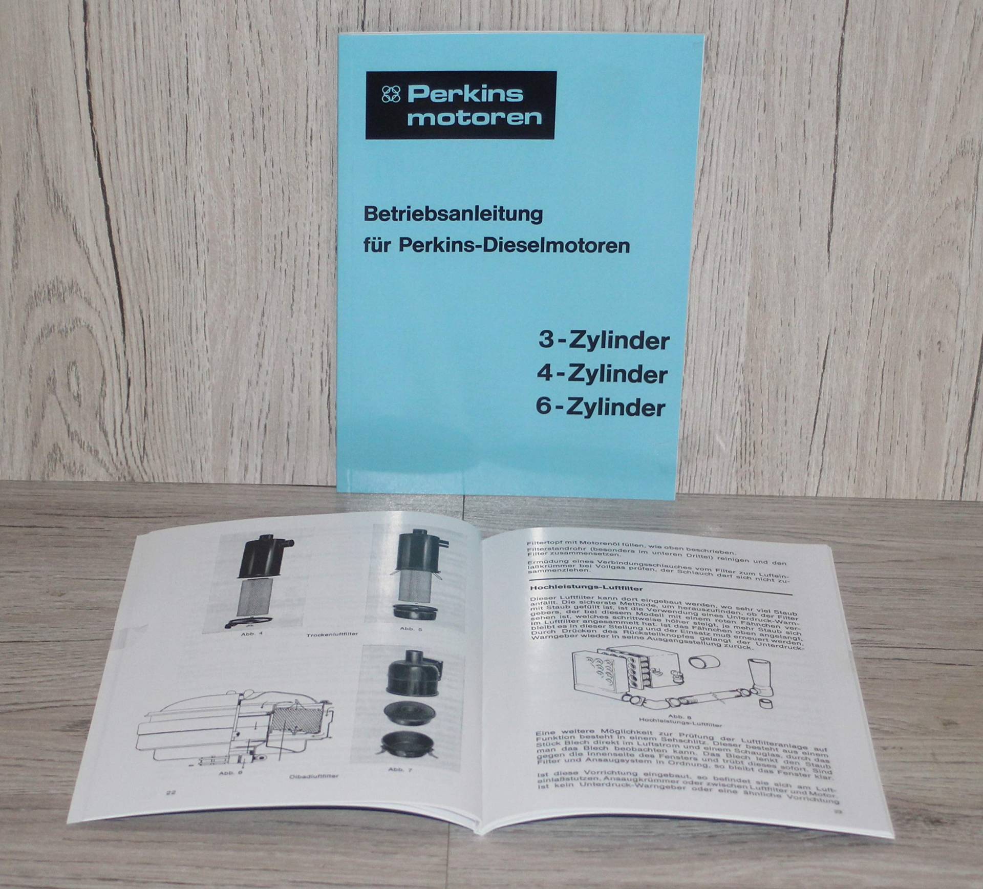 Perkins Betriebsanleitung Diesel Motor 3 Zylinder, 4 Zylinder, 6 Zylinder Perkins Betriebsanleitung Diesel Motor 3 Zylinder, 4 Zylinder, 6 Zylinder von Eil Bulldog Versand