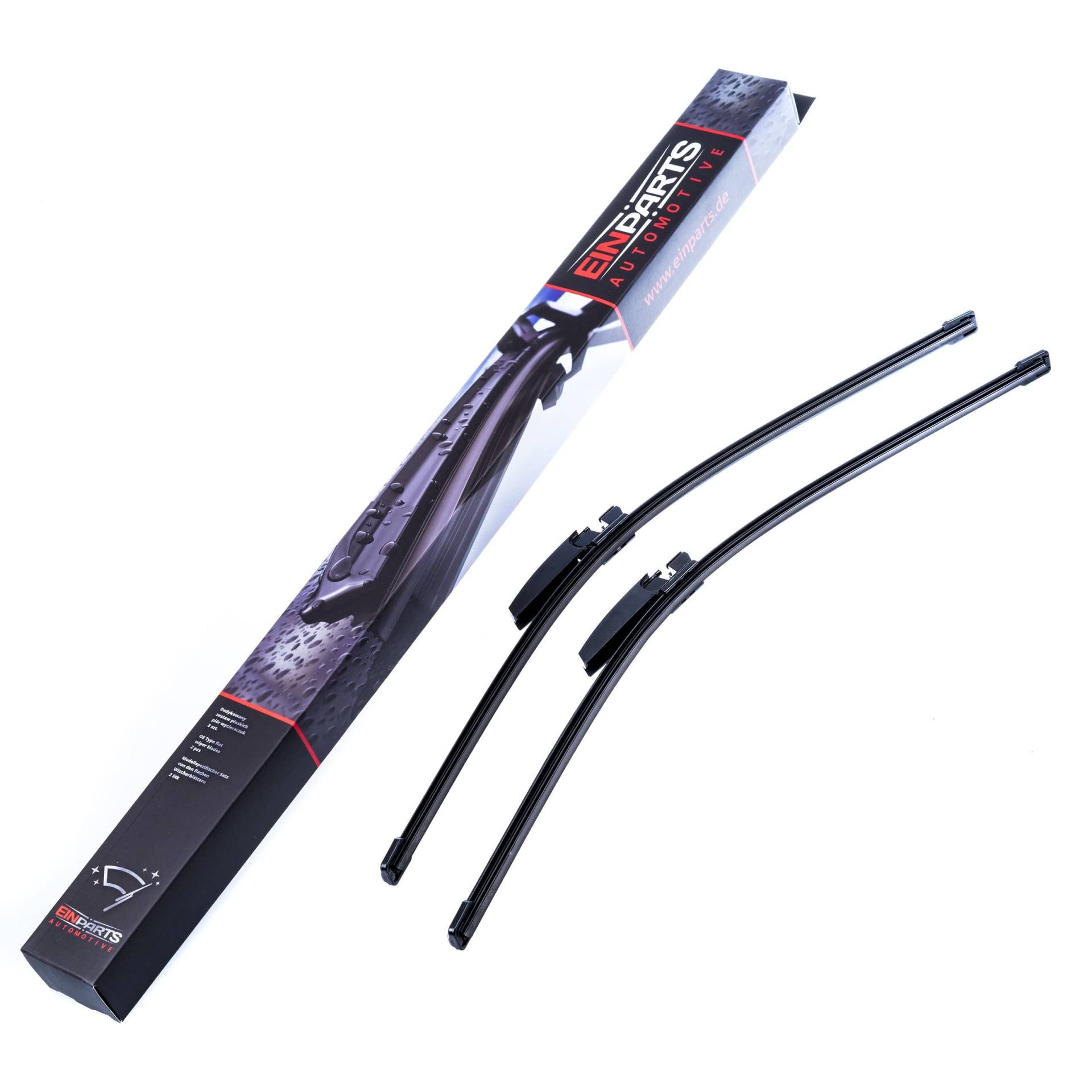 EINPARTS Scheibenwischer Set Wischerblätter Set Frontscheibenwischer Vorne Wischblattausführung: Rahmenlos Länge 1: 560mm Länge 2: 560mm EPWBDF2222 von EinParts