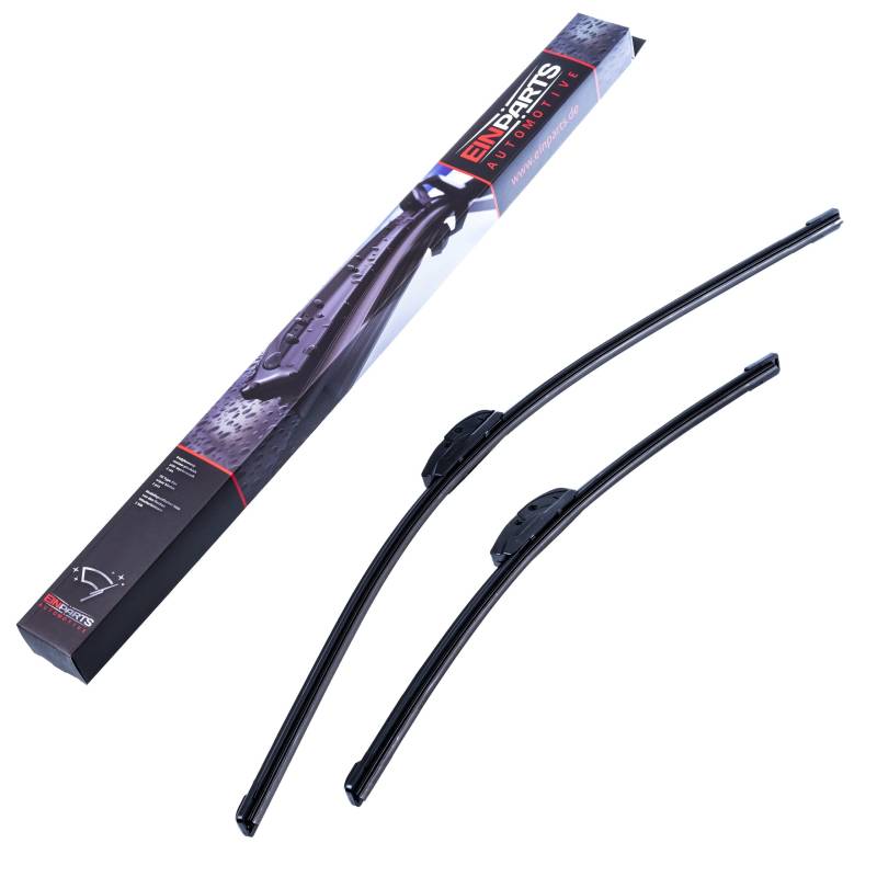 EINPARTS Scheibenwischer Set Wischerblätter Set Frontscheibenwischer Vorne Wischblattausführung: Rahmenlos Länge 1: 710mm Länge 2: 500mm EPWBDU2820 von EinParts