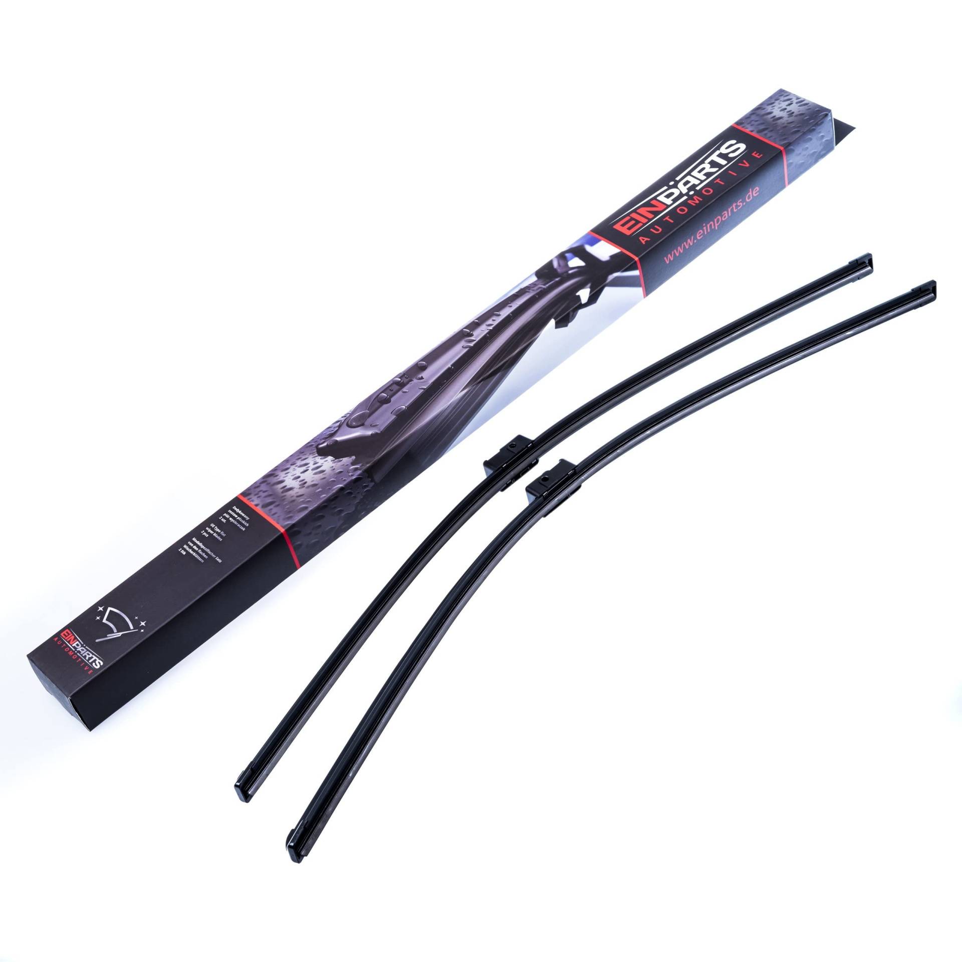 EINPARTS Scheibenwischer mit Spoiler Frontscheibenwischer Vorne Wischblattausführung: Rahmenlos Länge 1: 710mm Länge 2: 650mm EPWBDA2827R EINPARTS Scheibenwischer mit Spoiler Frontscheibenwischer Vorne Wischblattausführung: Rahmenlos Länge 1: 710mm Länge 2: 650mm EPWBDA2827R von EinParts
