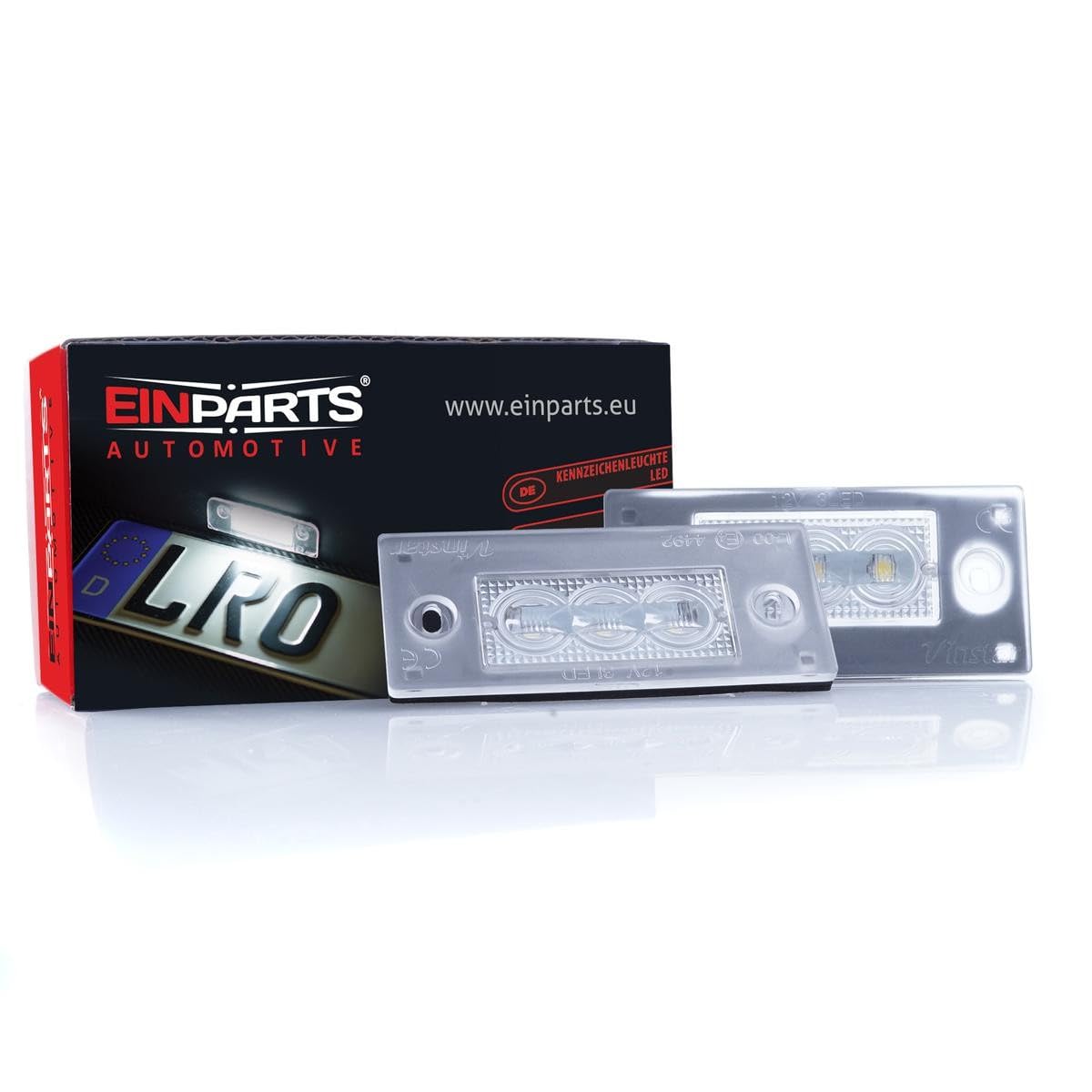 EinParts Kennzeichenbeleuchtung EP109OE Canbus 6000K Kalt Weiß für A3 8L FL 2000-2004 A4 B5 FL Avant 1999-2001 2 Stücke EinParts Kennzeichenbeleuchtung EP109OE Canbus 6000K Kalt Weiß für A3 8L FL 2000-2004 A4 B5 FL Avant 1999-2001 2 Stücke von EinParts