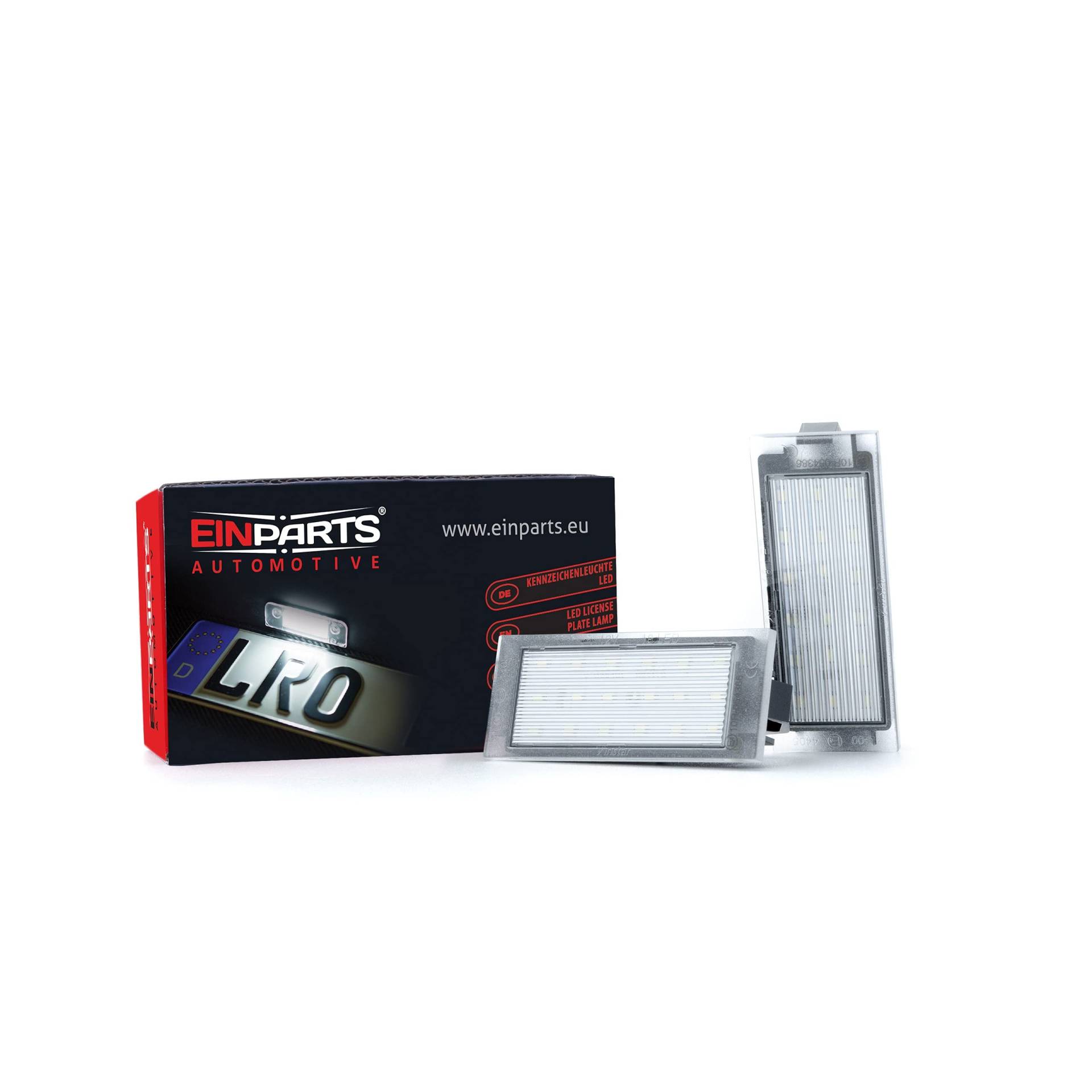 EinParts Kennzeichenbeleuchtung EP48 Canbus 6000K für Clio III 3D/5D 2005-2012 Master II 2003-2010 Megane II/III Kombi 2006-Heute Laguna II/III 5D 2005-Heute Vel Satis Twingo II Trafic III EinParts Kennzeichenbeleuchtung EP48 Canbus 6000K für Clio III 3D/5D 2005-2012 Master II 2003-2010 Megane II/III Kombi 2006-Heute Laguna II/III 5D 2005-Heute Vel Satis Twingo II Trafic III von EinParts