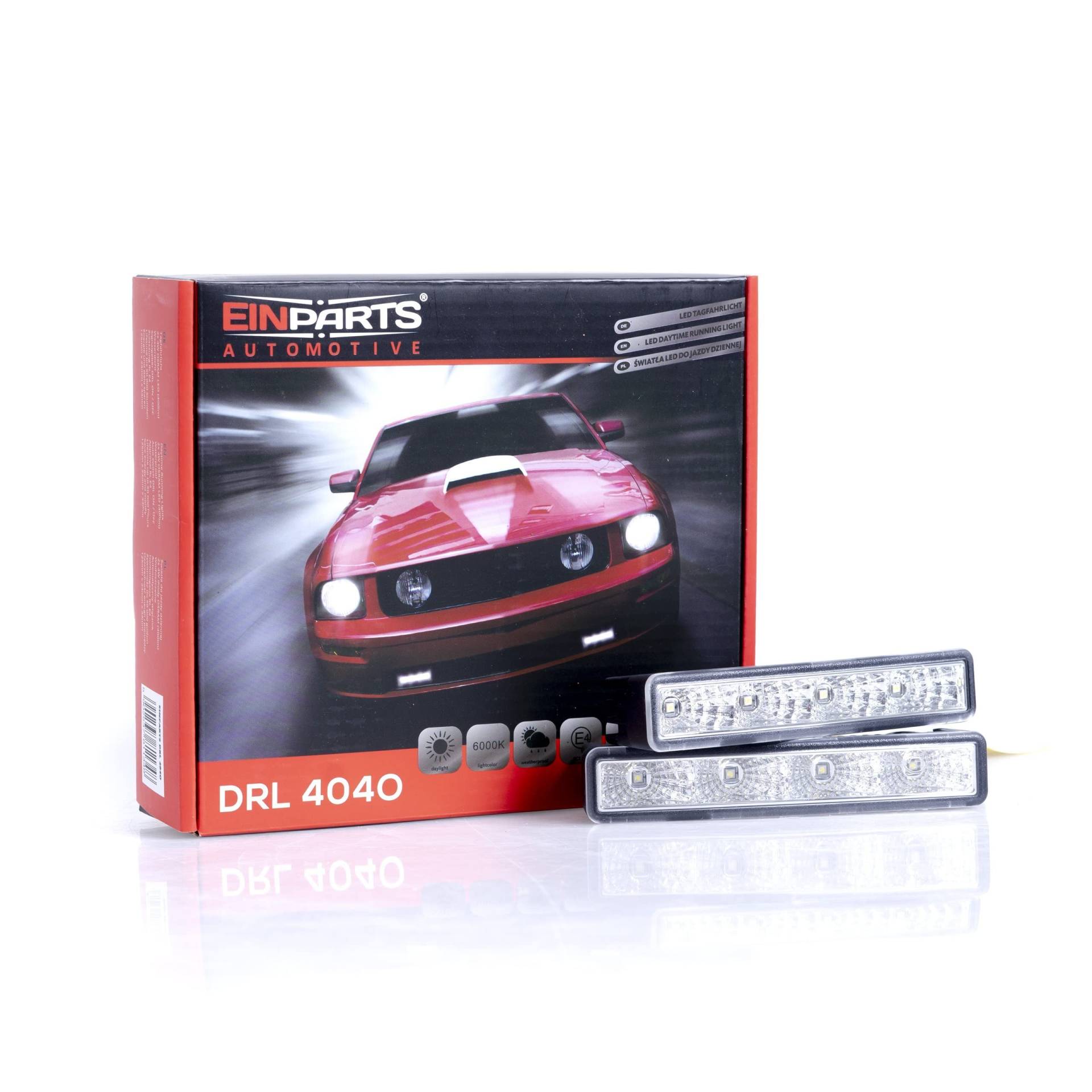 LED Tagfahrleuchten DRL Homologation Universal EinParts, 2er Set LED Tagfahrleuchten DRL Homologation Universal EinParts, 2er Set von EinParts