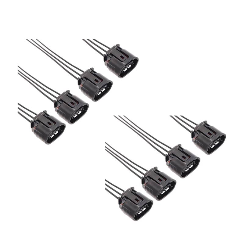 Eioeeklop 8 Stücke ZüNdung Spule Stecker Kabel Baugruppe Passend für 3.0L 2.0L 2.4L von Eioeeklop