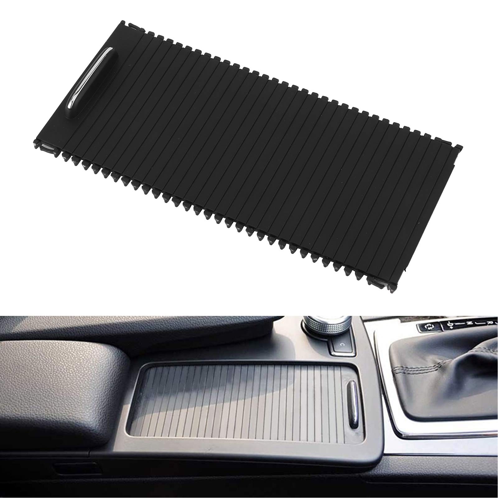 Auto Mittelkonsole Abdeckung, Auto Innen Mittel Konsole Rollo Abdeckung Mittelkonsolen Schiebeläden Roll Laden Abdeckung, für C-Klasse E-Klasse W204 Ersetzt Auto Mittelkonsole Abdeckung, Auto Innen Mittel Konsole Rollo Abdeckung Mittelkonsolen Schiebeläden Roll Laden Abdeckung, für C-Klasse E-Klasse W204 Ersetzt von Ejoyous