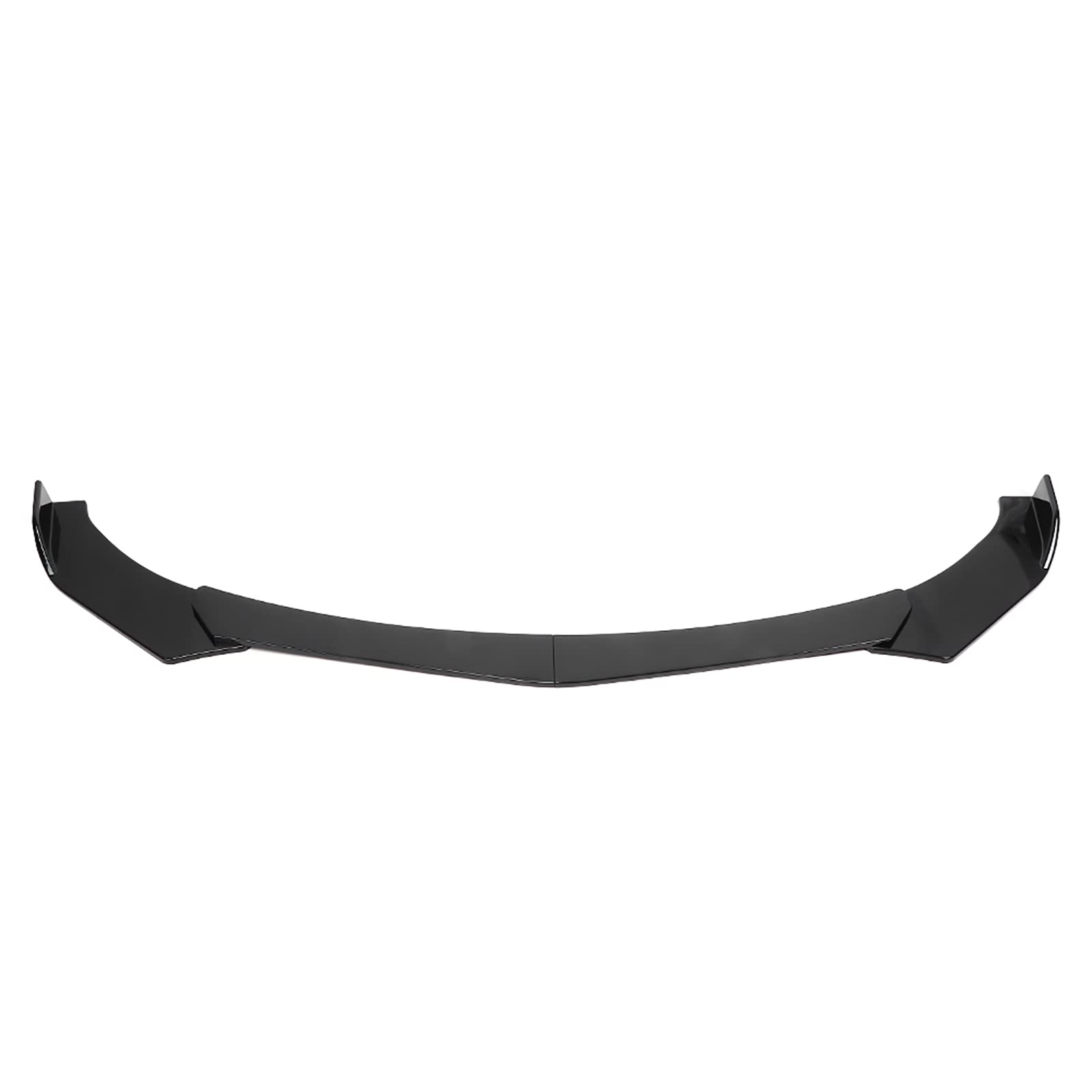 Auto Universal Frontstoßstange Lippe Carbon Frontstoßstange Lippe Splitte Karosserie Kit Spoiler Glänzend Schwarz Universal Passend für Benz///Opel, Schwarz Auto Universal Frontstoßstange Lippe Carbon Frontstoßstange Lippe Splitte Karosserie Kit Spoiler Glänzend Schwarz Universal Passend für Benz///Opel, Schwarz von Ejoyous