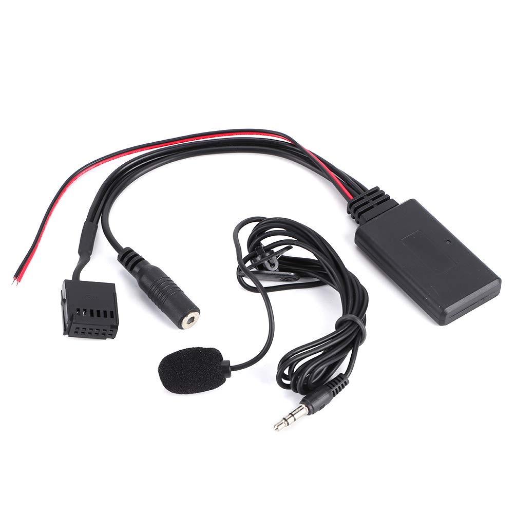 Bluetooth Audio Aadapter für Ford 6000 CD, Auto Bluetooth AUX-IN Kabeladapter mit Mikrofon Freisprecheinrichtung für Focus C-MAXonwards Fiesta Fusion Gala-xy Trans von Ejoyous