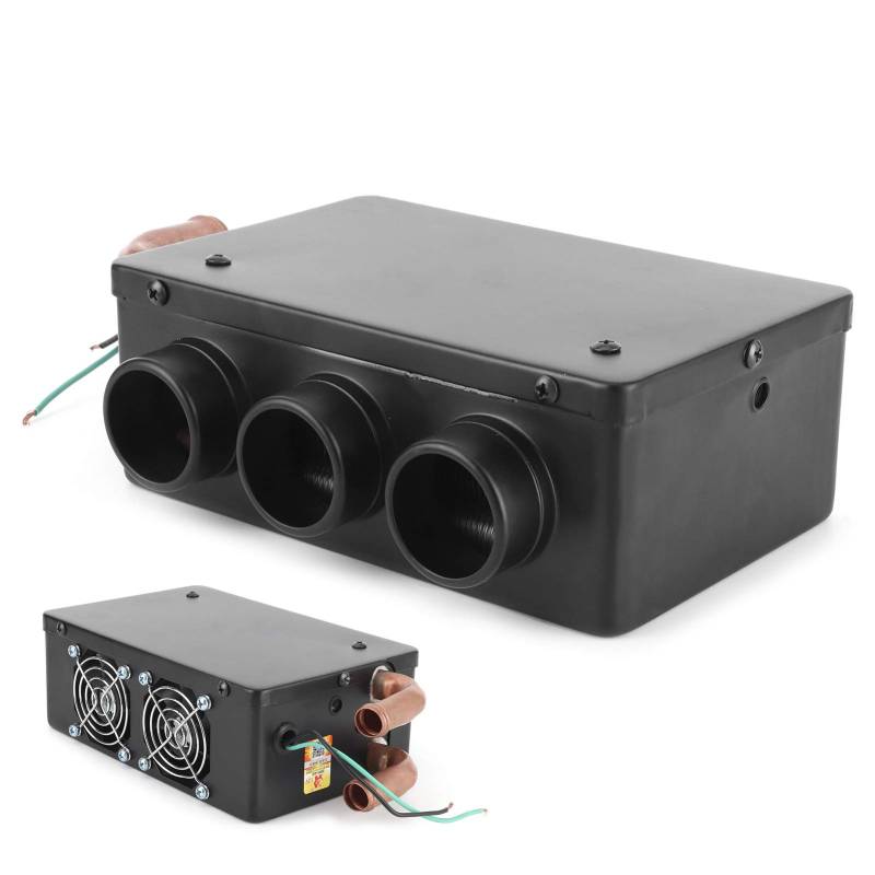 Heizlüfter Auto 12V 50W, 3 Loch Auto Heizung Autoheizung Winterheizung wärmer Windschutzscheibe Defroer Demier Nebel entfernen für LKW Auto Kleine Mittelgroße PKWs von Ejoyous