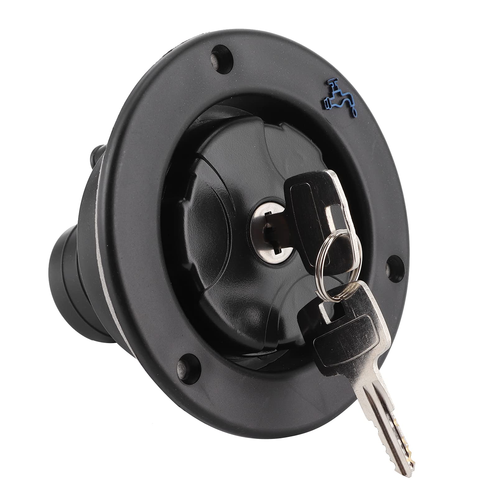 Ejoyous Wohnwagen Wassertankdeckel mit 2 Schlüssel, Auslaufsicherer Wasser Trinkwasser Wasserdeckel Wohnmobil Tankdeckel Wasserdeckel für Wohnwagen RV Camper das Türschild Dicke 30-40mm Ejoyous Wohnwagen Wassertankdeckel mit 2 Schlüssel, Auslaufsicherer Wasser Trinkwasser Wasserdeckel Wohnmobil Tankdeckel Wasserdeckel für Wohnwagen RV Camper das Türschild Dicke 30-40mm von Ejoyous