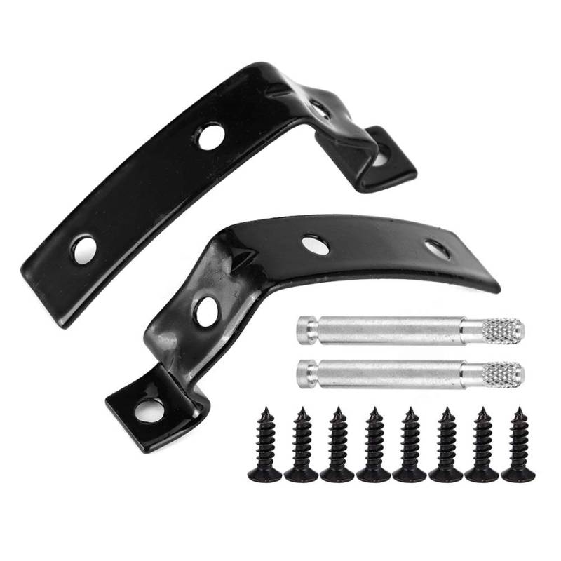 Handschuhfach Reparatursatz für Scharniere, Auto Aluminiumlegierung Scharnier Halterung Reparatur Kit, für A4 B6 2002-2005 B7 2006-2008 RS4 B7 2006-2008 S4 B6 2003-2004.12 S4 B7 2004-2008.06 von Ejoyous