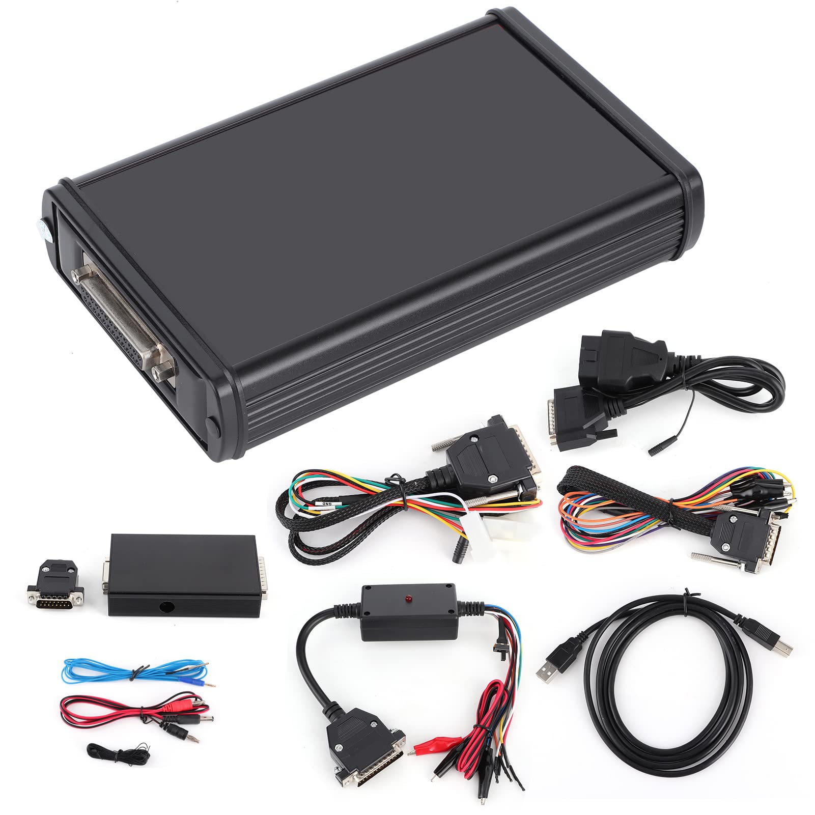 KESS V2 V5.017 ECU OBD2 Programmierung Werkzeug, Unbegrenzt Token Auto-ECU-Programmiertool für Auto-Diagnose-Scanner Leistungsstarkes ECU-OBD2-Programmiertool für Mechaniker von Ejoyous