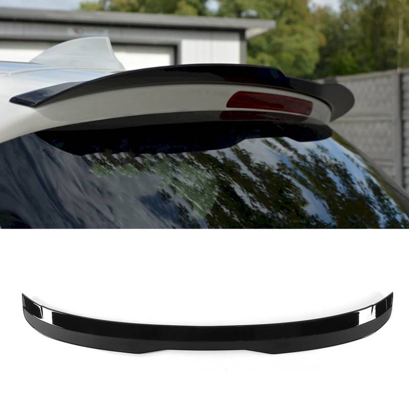 Rear Wing Spoiler Auto Heckspoiler Heckflügel Glänzend Schwarz Modifikation Für 1er F20 2011 2012 2013 2014 2015 2016 2017 2018 2019 ABS von Ejoyous