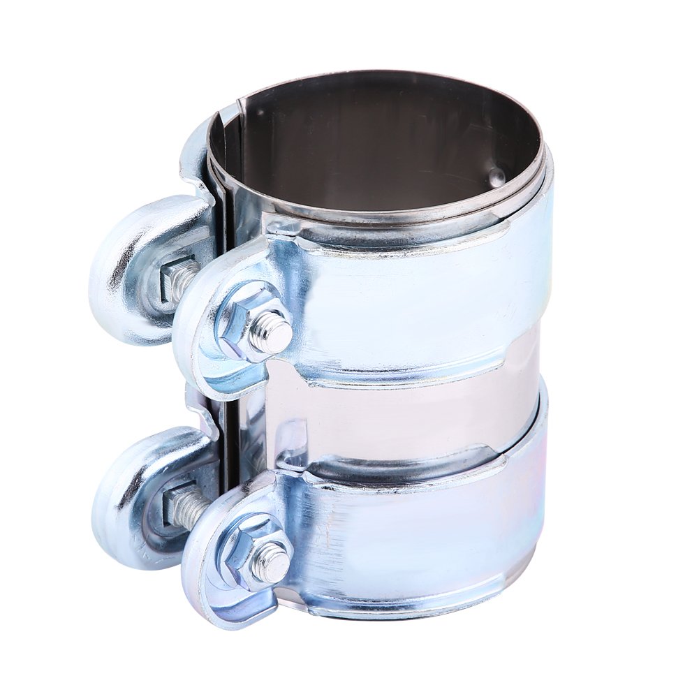 Rohrverbinder, Auspuff Rohrverbinder/Klemmschelle/Doppelschelle Rohrverbinder, Abgasanlage Turbo Auspuff Band Clamp Schalldämpfer Rohrverbinder W/Schrauben für Auto Auspuff System 2.5’’ Rohrverbinder, Auspuff Rohrverbinder/Klemmschelle/Doppelschelle Rohrverbinder, Abgasanlage Turbo Auspuff Band Clamp Schalldämpfer Rohrverbinder W/Schrauben für Auto Auspuff System 2.5’’ von Ejoyous