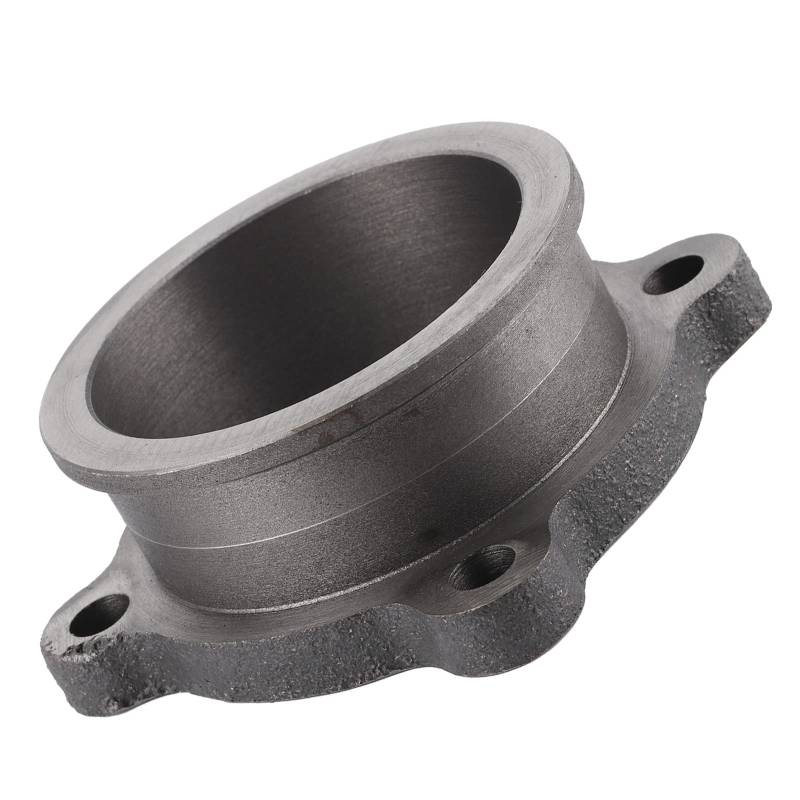 Turbolader-Flansch, 2,5 Zoll, 4 Schrauben, V-Band-Adapter, Universelles Autozubehör, Turboaufladung für Turboumwandlung mit 63 Mm GT25 GT28 von Ejoyous