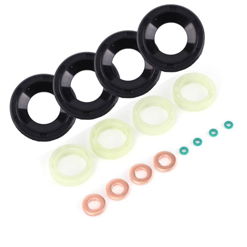 diese-Injektor-Dichtungssatz, diese-Einspritzventil-O-Ringe-Kit diese Einspritzdüse Dichtungsscheibe O-Ring 1314368 Ersatz für Citroen Berlingo C2 C3 C4 von Ejoyous