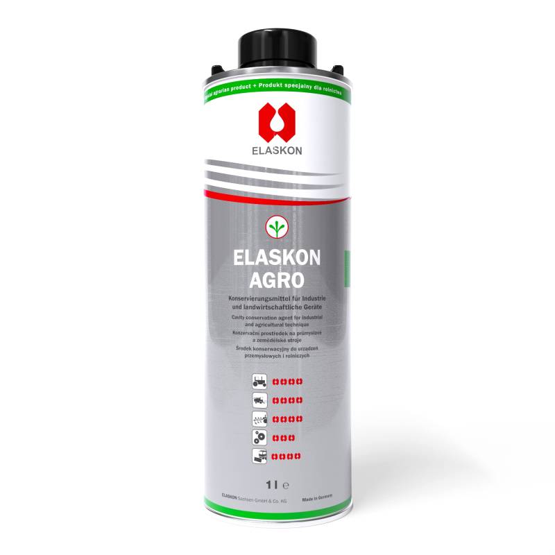 ELASKON Agro für universellen temporären Korrosionsschutz von Landgeräten / Korrosionsschutz (1 x 1l Aerosoldose) von ELASKON