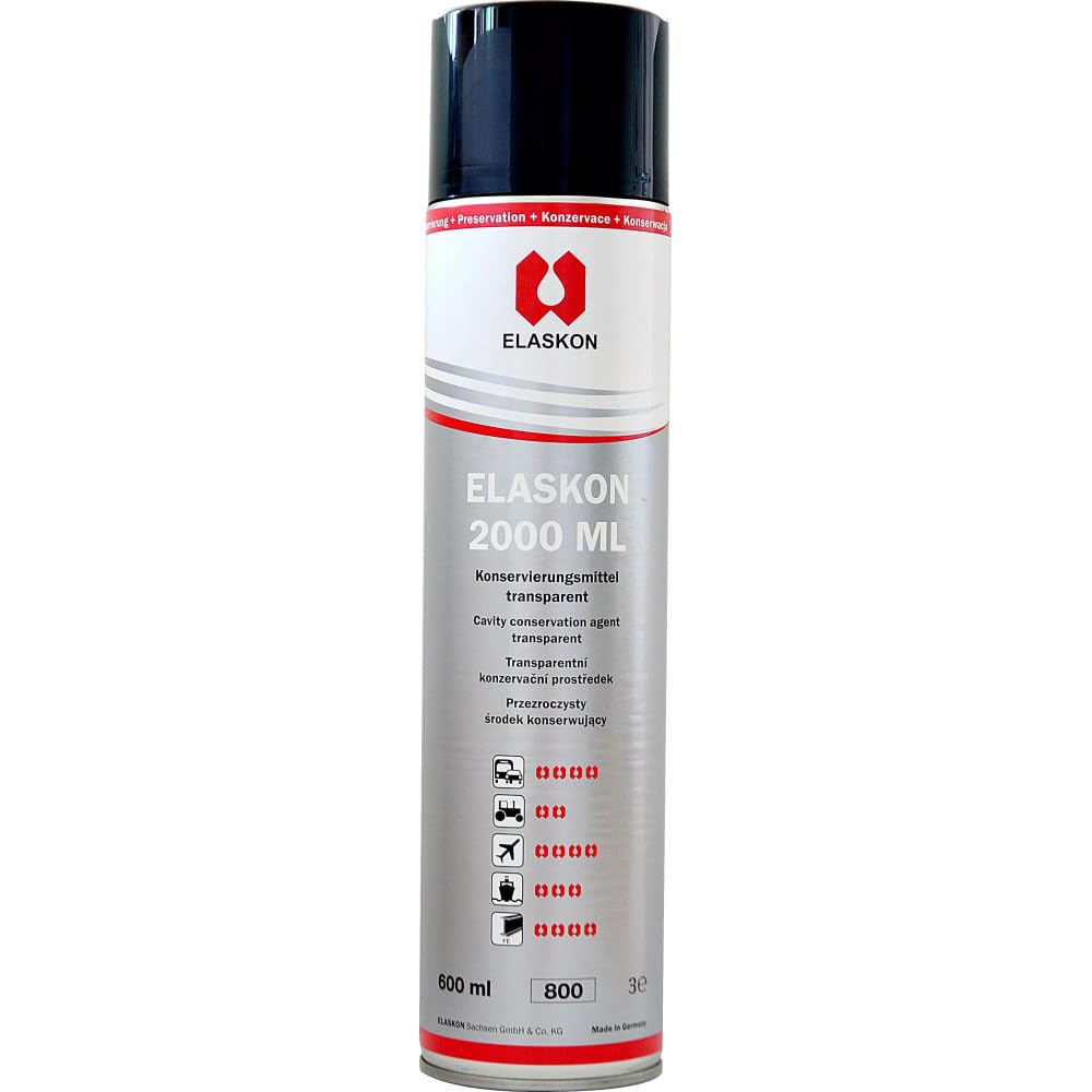 Elaskon 2000 ML (Korrosionsschutzmittel), 600 ml Spraydose von ELASKON