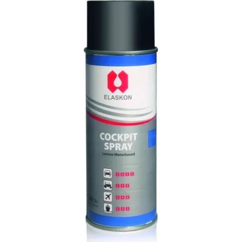 Elaskon Cockpit-Spray Lemon, 300 ml Spraydose von Elaskon