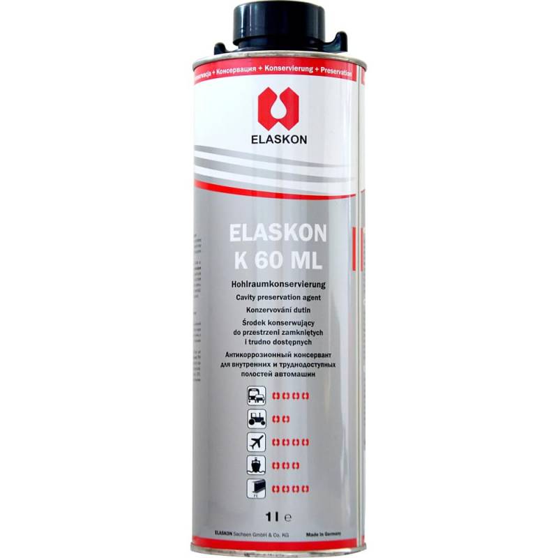 Elaskon K 60 ML (Hohlraumkonservierung), 1 Liter Sprühflasche von ELASKON