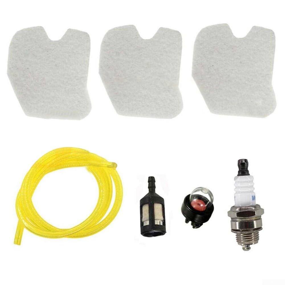 230 235 235E 236 240 240E Kettensäge Luftfilter Reparatursatz mit Funke, Kraftstoffpumpe, Kraftstofffilter und Kraftstoffleitung, Ersatzteil Nr. 545061801 230 235 235E 236 240 240E Kettensäge Luftfilter Reparatursatz mit Funke, Kraftstoffpumpe, Kraftstofffilter und Kraftstoffleitung, Ersatzteil Nr. 545061801 von Elchuiaby